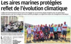 Les aires marines protégées reflet de l'évolution climatique