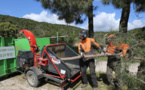 Ajaccio : le broyage des déchets verts alternative aux écobuages
