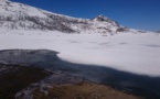 Les lacs de Bastani et Ninu lors de la campagne sous glace de l’hiver 2017