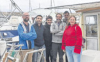Des scientifiques du CNRS en mission au port de Toga