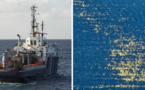 Pollution à la paraffine : un bateau de dépollution est entré en action en Corse du Sud