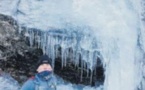 Cascade de glace à Verghju