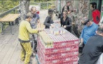 Héliportage de début de saison au refuge GR20 d'U Carrozzu