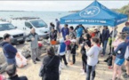 Le grand nettoyage de plages avant le Color Planet Tour du jour