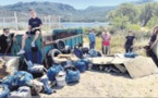 Opération "Corse propre" effectuée en zone humide 