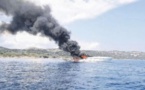Le chanteur Gims évacué d'un bateau en feu à Bonifacio