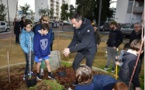 Des pommiers plantés dans le quartier des Salines à l'initiative de Pà Aiacciu