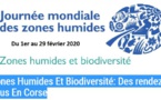 Zones Humides Et Biodiversité: Des rendez-vous En Corse