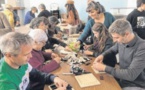 Atelier de fabrication d'éponges et d'emballages alimentaires écolos