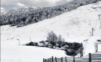  Enfin des chutes de neige sur le plateau d'Ese 
