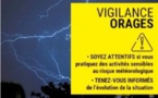Vigilance Jaune orages en Corse jusqu'à 15h00 ce lundi
