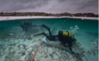 BUNIFAZIU  L'exploration de vestiges romains dans les Bouches