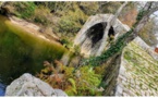 Le pont de la Trinité à Olivese 