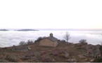 La chapelle Sant'Eliseu au-dessus des nuages 