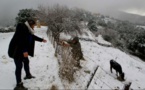 Un manteau blanc sur la Corse