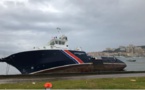 Tempête Bella : remorqueur échoué et risque de pollution à Ajaccio