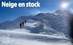 Neige en stock