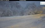 Equipements spéciaux pour franchir le col de Vizzavona ce matin