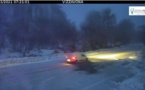 Attention au verglas sur les routes de montagne en Corse, en particulier au col de Vizzavona