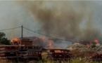 Incendie sur AM Environnement : le feu éteint, une plainte sera déposée