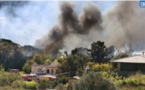 Ajaccio : 16 pompiers mobilisés pour un feu de végétation