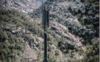 Terra Libera manifeste contre la pose d'une antenne à Bonifatu
