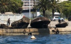 Opération de dépollution dans le port d'Ajaccio