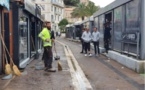 Bonifacio : les eaux du port de plaisance débordent sur les quais