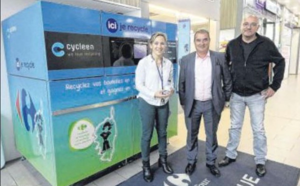 Cette machine à recycler qui fait gagner des euros