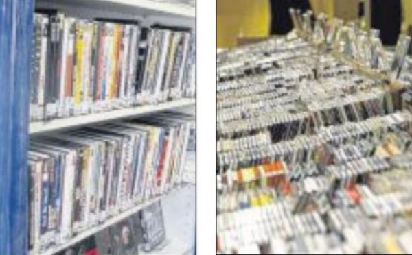 Des DVD et CD bons pour le recyclage