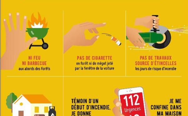 Feux de Forêt  :  les prévenir et s'en protéger 
