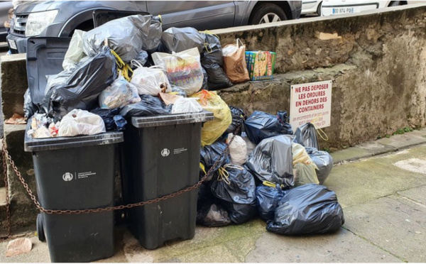 Collecte des déchets : la situation à Bastia inquiète majorité et opposition municipale