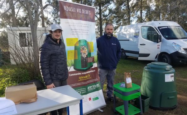 Zéro déchets. Distribution de composteurs et de lombricomposteurs sur le territoire de Marana-Golo