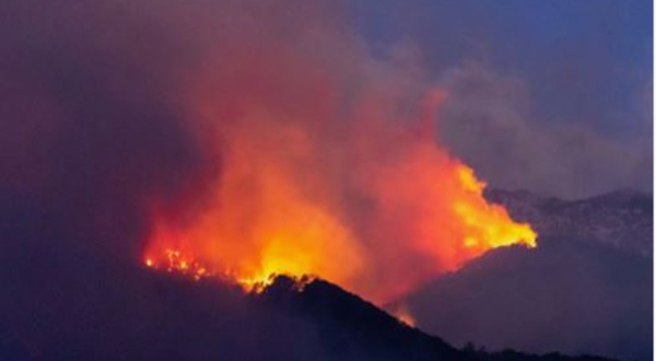 Vent Violent : le feu de Quenza-Solaro est reparti et pourrait menacer des habitations 