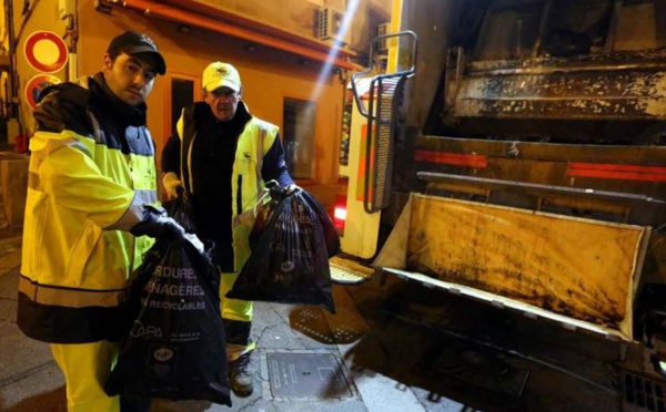 Confinement, le ramassage des déchets continue
