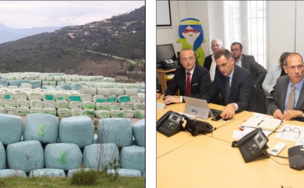 Réunion aujourd'hui pour l'export des balles de déchets 