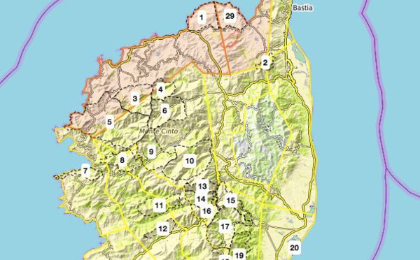 Risque incendie élevé dans plusieurs massifs forestiers de Corse ce 24 juillet 