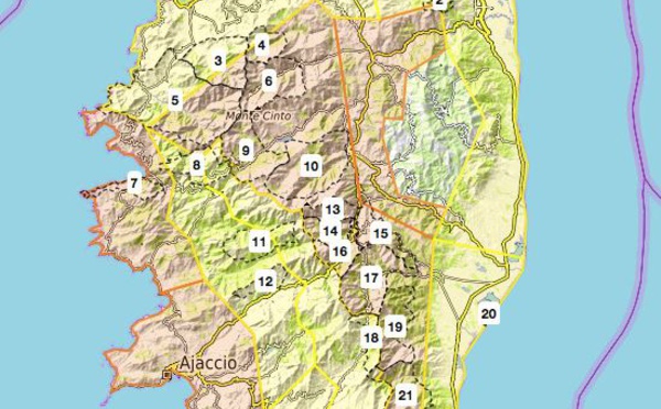Risque incendie : plusieurs massifs corses en niveau orange ce 30 juillet 