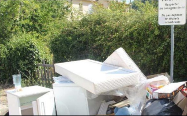 PETRETO-BICCHISANO Des dépôts sauvages insupportables