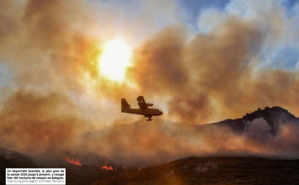 Chaude alerte en Balagne après trois mises à feu