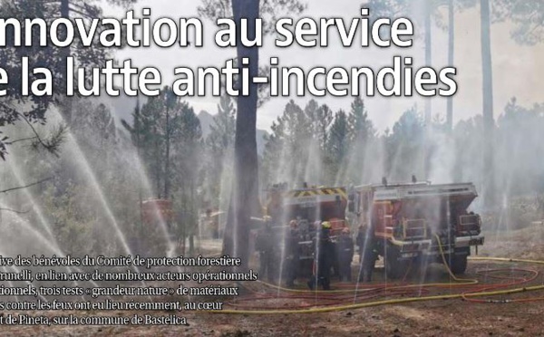 L'innovation au service de la lutte anti-incendies 