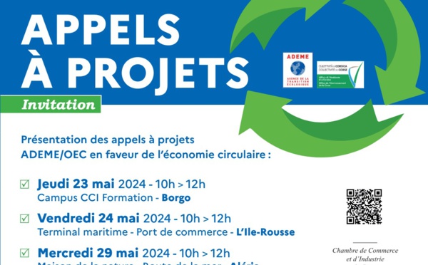 Appels à projet « Economie Circulaire » en Corse