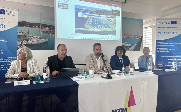 L'OEC  participe au VIème Comité de Pilotage du projet européen Cleanporti Marittimo en Italie